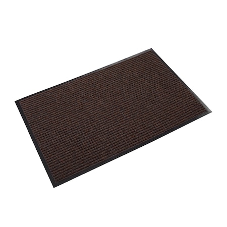 Crown Matting Technologies Floor Mat, 0.38" Thick, Brown, 36 in W x 5 in L NR0035BR